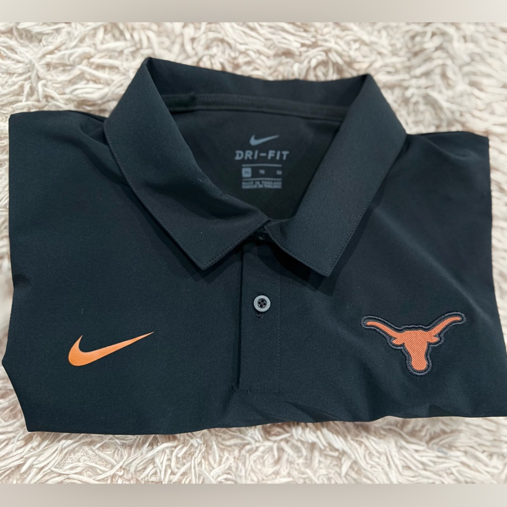 NIKE Dri-Fit Texas Longhorns Sideline ON-FIELD Polo - Men’s - size XL